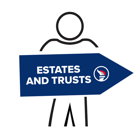 "ESTATES AND TRUSTS" | Choose Size and Amount | Giant Arrow [2024]