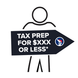 "TAX PREP FOR $XXX OR LESS" | Choose Size and Amount | Giant Arrow [2024]