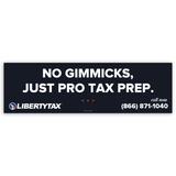 Late Season "No Gimmicks" | Outdoor Banner | Choose Size, Features, Input Phone # [2023]