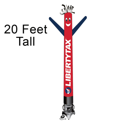 [PREORDER] Tube Dancer 20 foot (Red) | Liberty Tax Torch Logo | Choose Option(s)