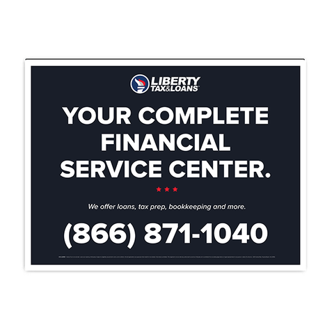 Complete Service Center - LTL - Lawn Sign