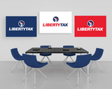 Liberty Tax Logo (Stacked/Landscape) | Canvas Print | Choose Color & Size