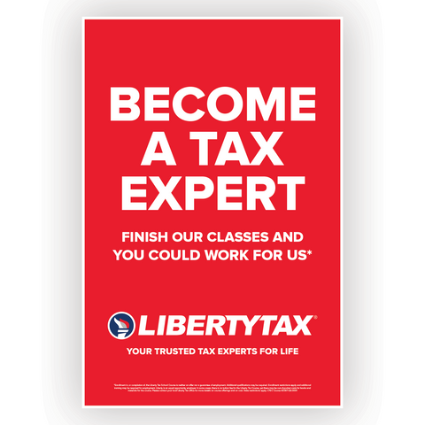 "BECOME A TAX EXPERT" | Set of 2 A-Frame Panels [2024]