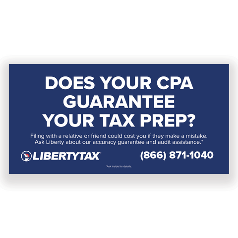 "CPA GUARANTEE"| Outdoor Banner | Choose Size, Features, Input Phone # [2024]