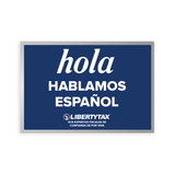"WE SPEAK SPANISH" | Light Box Panel [2024]