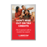 "Tax Credits" |Light Box Panel [2024]