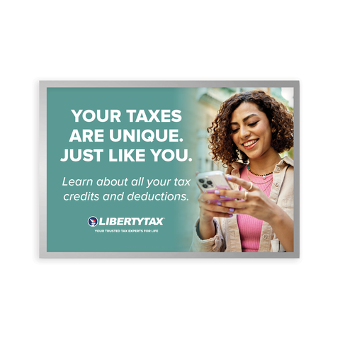 "Your Taxes are Unique" | Light Box Panel [2024]