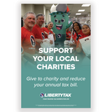 "Support Your Local Charity"  | Choose Poster or Canvas Wrap | [2024]