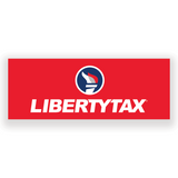 Liberty Tax Torch Logo (Red) | Outdoor Banner