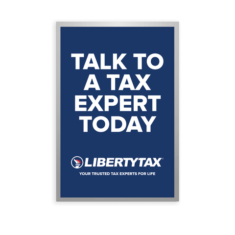 "TALK TO A TAX EXPERT" | Light Box Panel [2024]