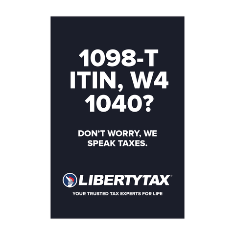 "WE SPEAK TAXES"| Set of 2 A-Frame Panels [2024]