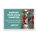 "Support Your Local Charity"  | Choose Poster or Canvas Wrap | [2024]