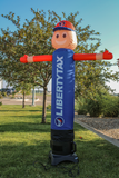 Waving Tube Man (Red/Blue) | Choose Your Size (6ft or 9ft) | Liberty Tax Torch Logo