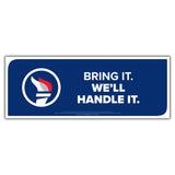 Bring It - Torch Logo - Outdoor banner