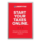 "Virtual Tax Pro" (Choose A Color) | Light Box Panel (Choose Orientation) [2023]