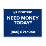 Custom "Need Money Today?" (W/ Phone #) | Lawn Sign (w/ H-Stake) | Choose Color & Quantity | 2023