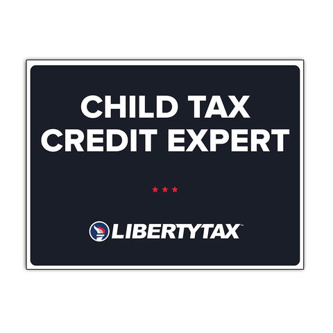 Child Tax Credit Expert - Lawn Sign 2021