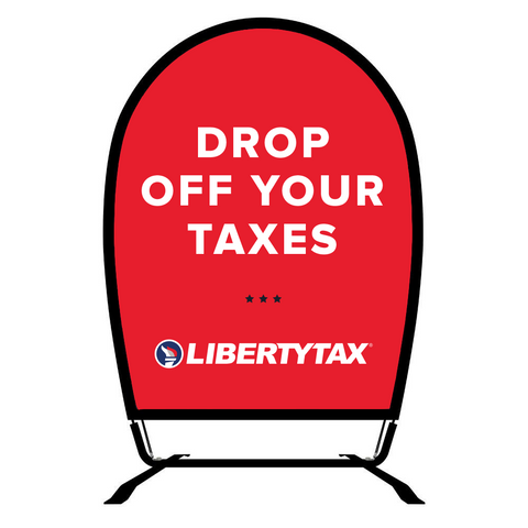 Drop Off Your Taxes (Red) | Wind Jockey