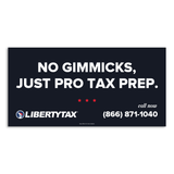 Late Season "No Gimmicks" | Outdoor Banner | Choose Size, Features, Input Phone # [2023]