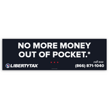 No More Money Out Of Pocket | Outdoor Banner | Choose Size, Features, Input Phone # [2023]
