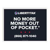 "Refund Transfer" (Update Phone #) | Lawn Sign (w/ H-Stake) | Choose Color & Quantity | 2023