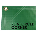 Torch Logo Outdoor Banner White