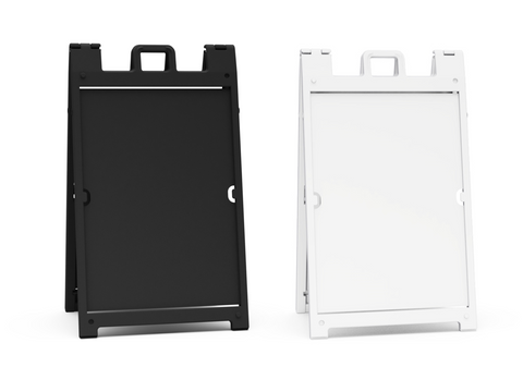 A-Frame Hardware (Choose Your Color) | Stye: Deluxe (w/ Tabs) | For 24" x 36" Panels