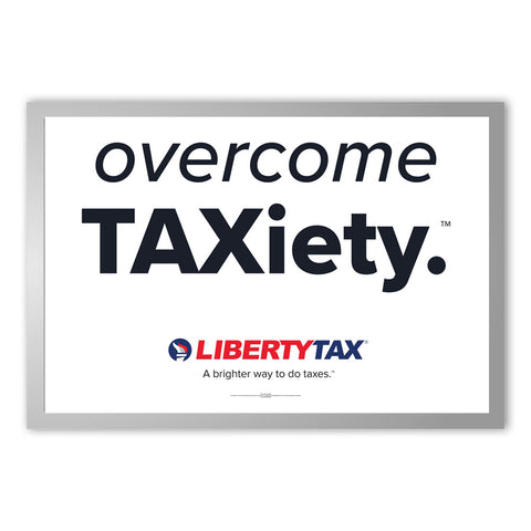 Taxiety (White) | Light Box Panel (Horizontal/Landscape)