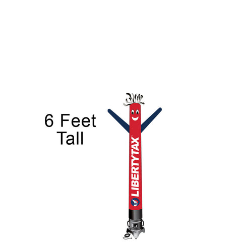 Tube Dancer 6 foot (Red) | Liberty Tax Torch Logo | Choose Option(s)