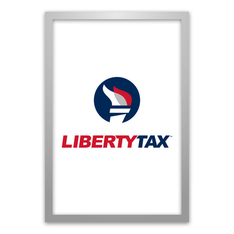 Torch Logo (White) | Light Box Panel (Vertical/Portrait)
