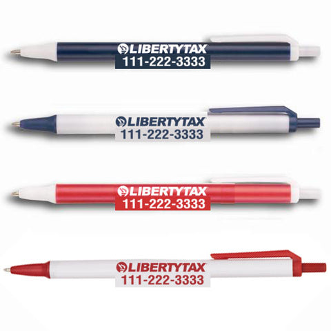 Customizable Torch Logo Value Pen -- 1000 Pack