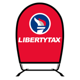 Liberty Tax Torch Logo (Red) | Wind Jockey