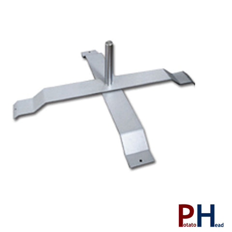 Standard PH Silver Collapsible X-Stand | No Water Bag | Windfeather Hardware