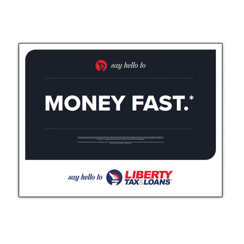 Money Fast - LTL - Lawn Sign