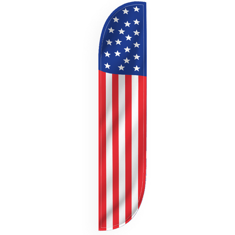 Patriotic American Flag Design(s) | General Windfeather | Standard PH Silver Hardware | Choose Your Option