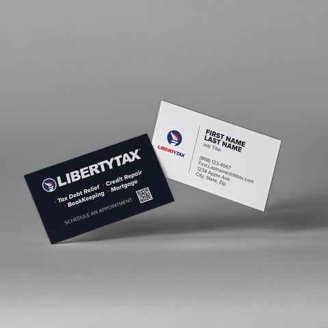 Liberty Tax Business Cards [2022]