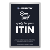 "Apply For Your ITIN" (Choose A Color) | Light Box Panel [2023]