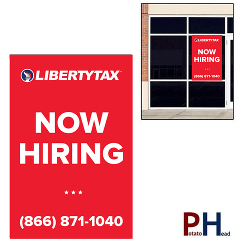 Now Hiring | Window Cling / Window Banner 2021