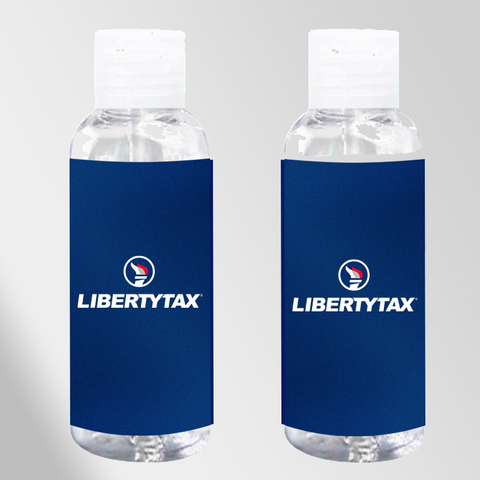 2oz Hand Sanitizer Bottle | Liberty Tax Logo