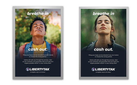 Breathe In Cash Out -Light Box Panel-2 Design Variations